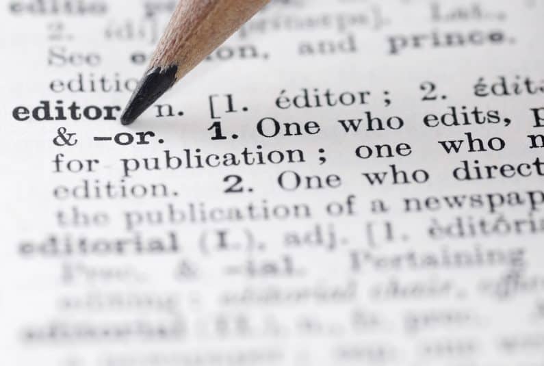 Self Publishing and the Editor